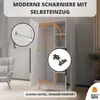 Drehtürenschrank LARO 100 cm Moderner Kleiderschrank mit Produktbild-Vorschau 7