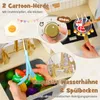 COSTWAY Kinderküche Holz, Spielküche mit 14 Zubehörteilen, Produktbild-Vorschau 5