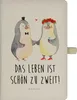 Mr. & Mrs. Panda Journal Pinguin Heirat - Transparent - Produktbild-Vorschau 1