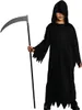 Totengräber Kostüm Friedhof Halloween Jungen Sensenmann Produktbild-Vorschau 1