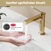 EMKE Robinet de salle de bain champagne-or 195x173x46mm, Voir les images du produit 2
