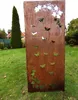 Sichtschutz Sichtschutzelement Stele Wand Edelrost Rost 150 Produktbild-Vorschau 1