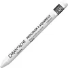 A single white wax crayon with text on it, set against a white background. Voir les images du produit