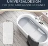 Homerella Badewannenmatte rutschfest Hautsensitiv 88x39cm Produktbild-Vorschau 2