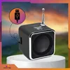 OMNA | Přenosné FM rádio TD-V26 - červené - Bluetooth, LED Náhled obrázku produktu 4
