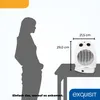 Exquisit Heizlüfter HL 32027 we | 2000 W Leistung | Produktbild-Vorschau 5