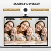 CkeyiN 4K Webcam mit Ringlicht PC Kamera Streaming Kamera Produktbild-Vorschau 3