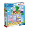 Puzzle Clementoni 2x20 SuperKolor Peppa Pig 24778 Náhled obrázku produktu 1