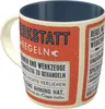 Nostalgic-Art - Kaffeetasse - Werkstattregeln Produktbild-Vorschau 1
