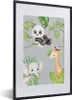 MuchoWow® Gerahmtes Poster Tiere - Kinder - Dschungel 40x60 Produktbild-Vorschau 1