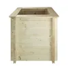 Vyvýšený záhon z dreva - 58x58xH57 cm - Vyvýšené záhony do Náhľad obrázku produktu 3
