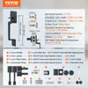 Zestaw klamek do drzwi podwójnych VEVOR, kwadratowa klamka Podgląd zdjęcia produktu 7
