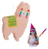 Relaxdays Lama Pinata, zum Aufhängen, Kinder, Jungen & Produktbild-Vorschau 1