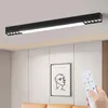 ZMH Plafonnier LED Noir 80CM Long Plafonnier Cuisine 25W Voir les images du produit 1