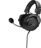 A black beyerdynamic MMX 300 Pro headset with a microphone is shown against a white background. Produktbild-Vorschau