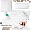 sei Design SWAN Bettset Winterbettdecke 135x200 + Kissen Produktbild-Vorschau 10