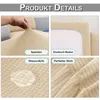 Copridivano a scacchiera jacquard per 2 posti grandi, Anteprima dell’immagine prodotto 3