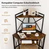 Schreibtisch mit Ladestation Eck Computertisch mit Produktbild-Vorschau 1
