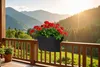 mucHome Balkonkasten für Geländer in Anthrazit Blumenkasten Produktbild-Vorschau 2