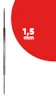 DISTAR Disc dede cut de diamond 1A1R 125 mm Perfect Ceramic Voir les images du produit 3