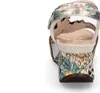 Laura Vita Laura Vita Keilsandalette Beige Produktbild-Vorschau 25
