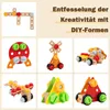 COSTWAY Werkbank Kinder Holz, Werkzeugbank mit Tafel & Produktbild-Vorschau 4