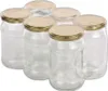 Glasgefäß mit Schraubverschluss 315ml für Konserven 6er Set Produktbild-Vorschau 1