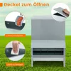 COSTWAY Automatyczny karmnik dla kurczaków 22kg, Karmnik Podgląd zdjęcia produktu 6