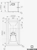 Klarstein 23x45 cm Edelstahl-Küchenspüle mit Überlauf & Produktbild-Vorschau 9