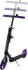 A black and purple scooter with adjustable handlebars. Anteprima dell’immagine prodotto