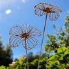 Gartenstecker Hibiskus, Edelrost Rostoptik Metall, 2er-Set, Produktbild-Vorschau 3