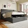 okwish Letto imbottito 160x200 cm, letto matrimoniale con Anteprima dell’immagine prodotto 14