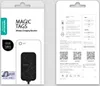 The image shows the front and back packaging of a Nillkin Magic Tags wireless charging receiver. Náhľad obrázku produktu