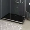 Piatto Doccia in ABS Rettangolare Nero 80x120 cm Anteprima dell’immagine prodotto 2