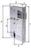 Alberts 416119 Serratura di ricambio, zincata, per Anteprima dell’immagine prodotto 5