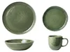 4 tazas de cerámica Olive de 350 ml, color verde, de la Vista previa de la imagen del producto 5
