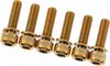 6ks M5 x 18mm titanový šroub s podložkou pro jízdní kolo Náhled obrázku produktu 5