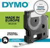 DYMO D1  Schriftband 40910   9mmx7.0m schwarz->transp. Anteprima dell’immagine prodotto 27
