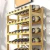 HOMCOM Weinregal Flaschenregal für 42 Weinflaschen, mit 7 Produktbild-Vorschau 7