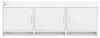 Meuble TV vidaXL 130 x 33 x 47 cm Blanc, aggloméré Voir les images du produit 4