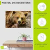 ARTland Poster Der Braunbaer Größe: 90x60 cm Produktbild-Vorschau 2