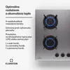 Klarstein plynový sporák 4 horáky, vstavaný plynový sporák Náhľad obrázku produktu 3
