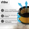vhbw 2x Faltenfilter kompatibel mit Kärcher WD 5.200 MP, WD Produktbild-Vorschau 2
