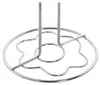 Items Toilettenpapierhalter - Silber - Blumenmuster - 55 cm Produktbild-Vorschau 2