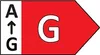 An energy efficiency rating label. Produktbild-Vorschau