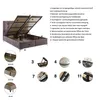 Bambi Boxspringbett 120x200 mit Bettkasten mit Matratzen Produktbild-Vorschau 9