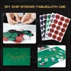 CCLIFE Pokerkoffer Pokerset 360 600 Poker Chips Jetons Produktbild-Vorschau 2