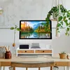 Stojak na monitor Relaxdays, 2 szuflady, podwyższenie na Podgląd zdjęcia produktu 6