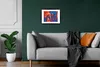 MuchoWow® MuchoWow® Gerahmtes Poster Kunst - Wellen - Farbe Produktbild-Vorschau 7