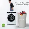 Großer 90L Wäschesammler mit Aluminiumgriffen – stabiler & Produktbild-Vorschau 6